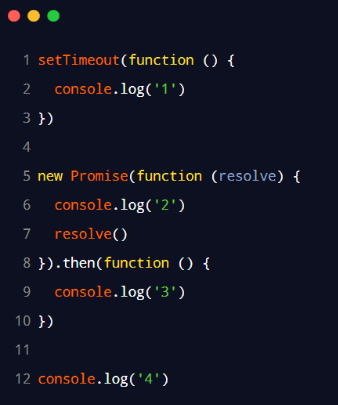 Macro and Micro Task Execution Order