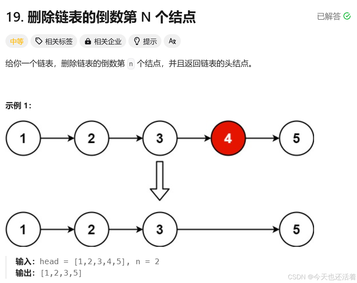 Remove Nth Node Diagram