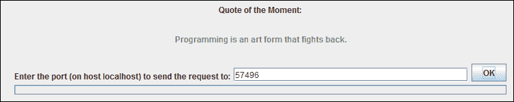 QuoteServer example output