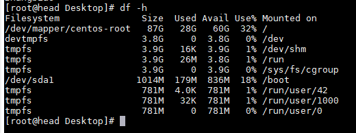 df output