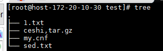 tree output