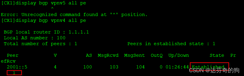 BGP Neighbor