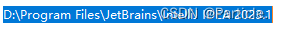 Example of an absolute file path