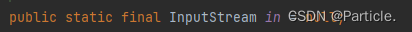Scanner class constructors accepting InputStream