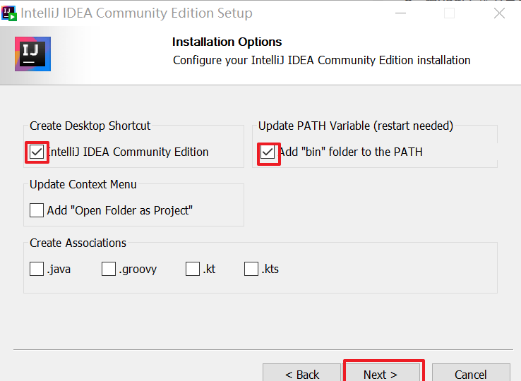 Installation options