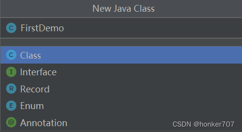 Class naming